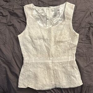 White House/Black Market Eyelet Blouse